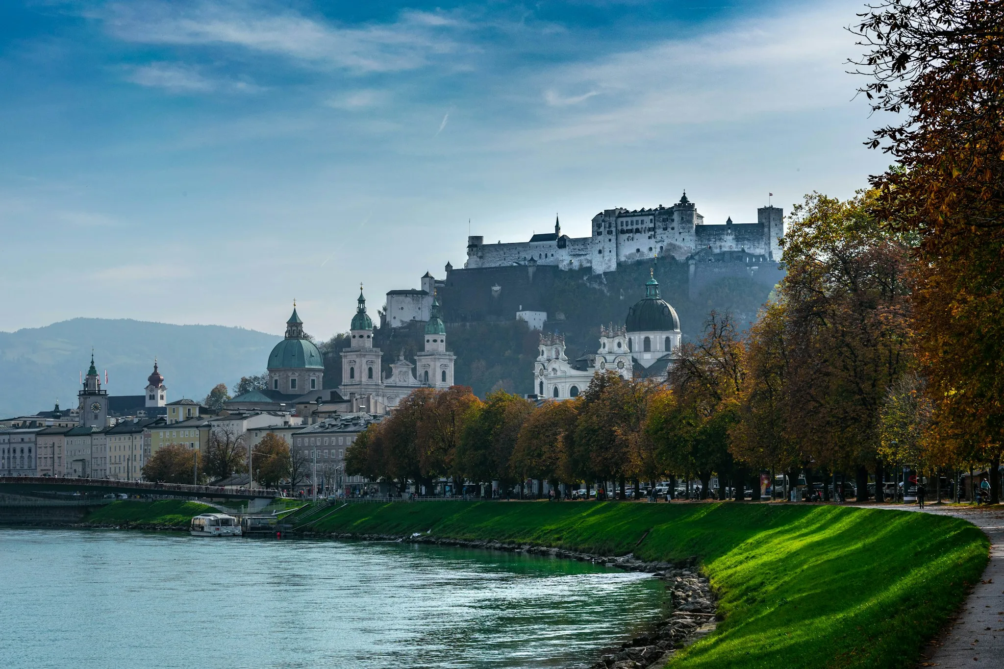 Salzburg ve Hohensalzburg Kalesi